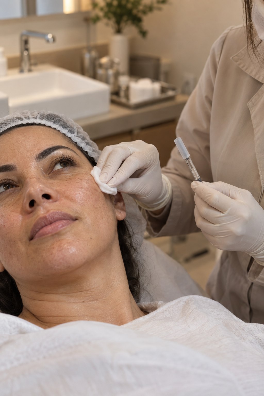 Tratamento Skinbooster para hidratação da pele