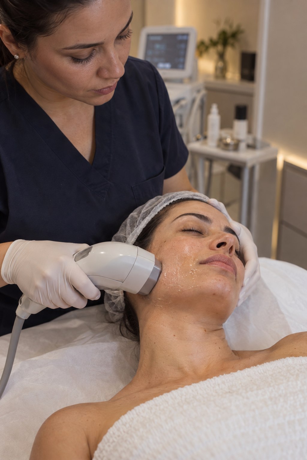 Tratamento com Ultraformer na região facial